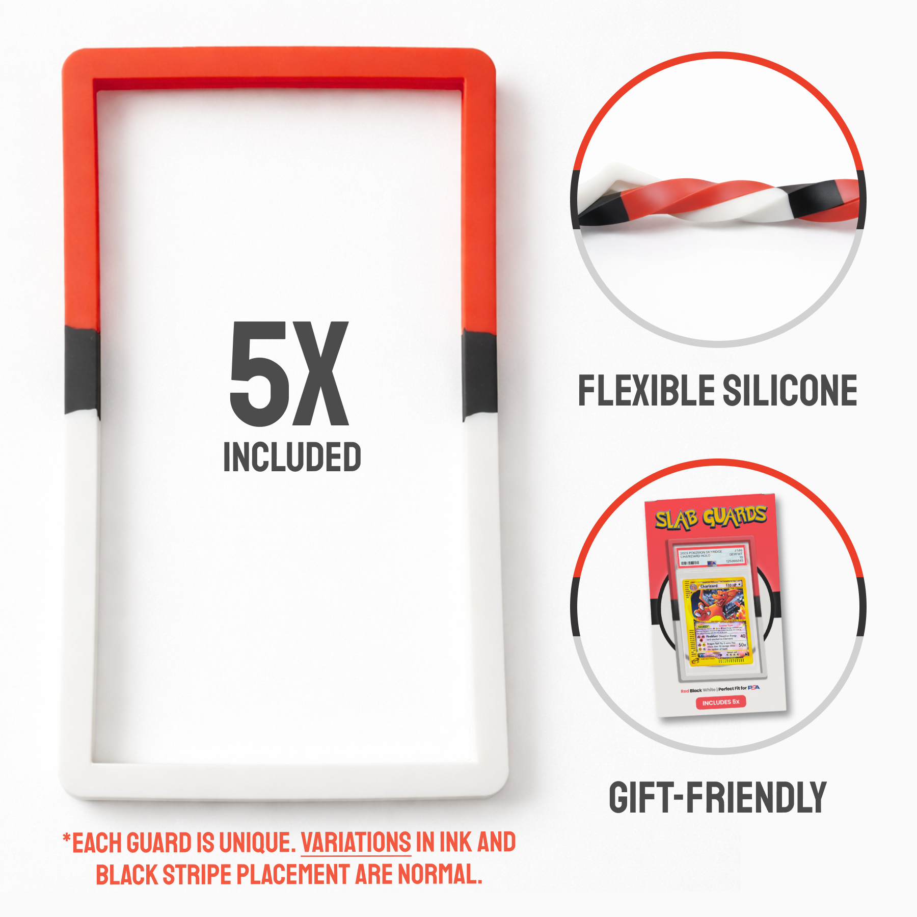 PSA Slab Guards - 5 Pack