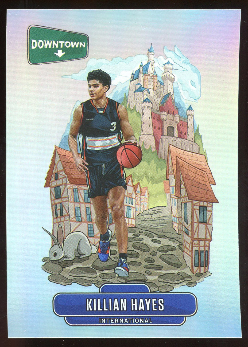 TEST - Panini Collegiate Chronicles Basketball Killian Hayes Downtown #D-16