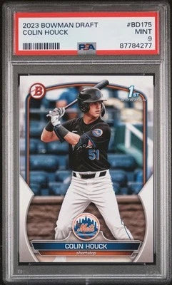 2023 Bowman Draft Colin Houck PSA 9