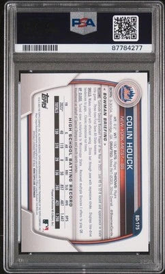 2023 Bowman Draft Colin Houck PSA 9